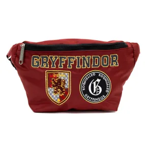 Fanny Pack - Harry Potter GRYFFINDOR Patches Embroidered Burgundy