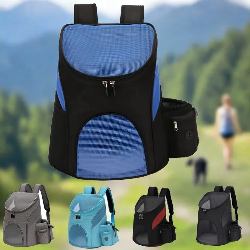 Foldable Mesh Pet Carrier Backpack