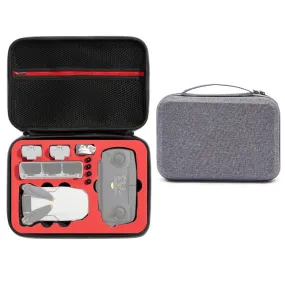 For DJI Mini SE Shockproof Carrying Hard Case Storage Bag, Size: 21.5 x 29.5 x 10cm(Grey   Red Liner)