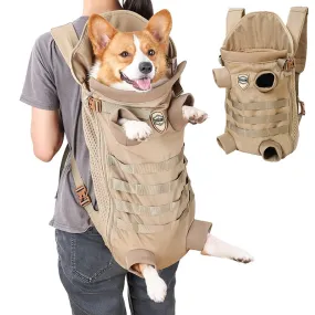 Front Dog Backpack Designer Shoulder Pet Carrier Bag Portable Carrying Puppy Hiking For Pet Outdoor Traveling Bags Accessories