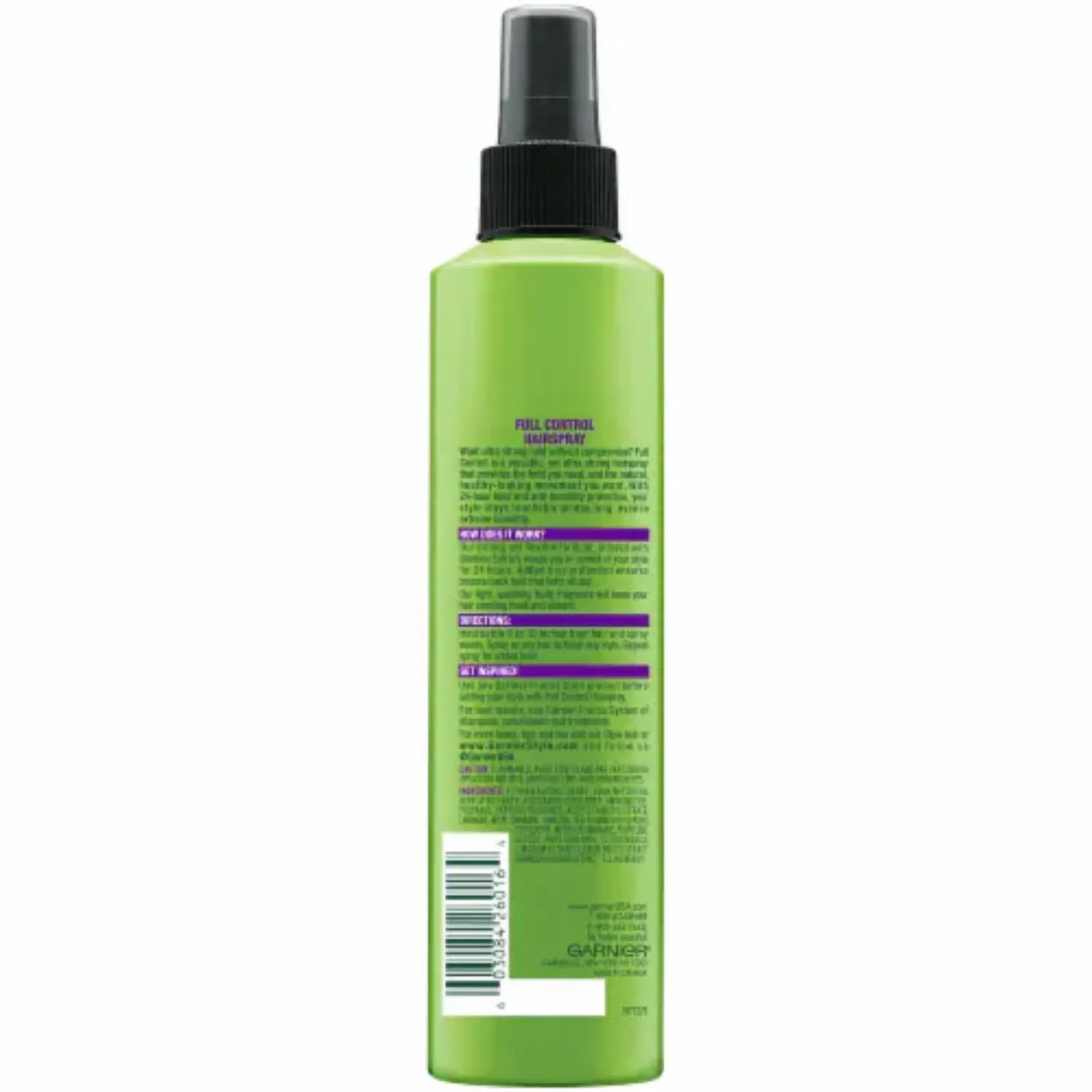 Garnier Fructis - Style Full Control Anti-Humidity Hairspray, Non-Aerosol - 8.25 Oz - 6 Pack