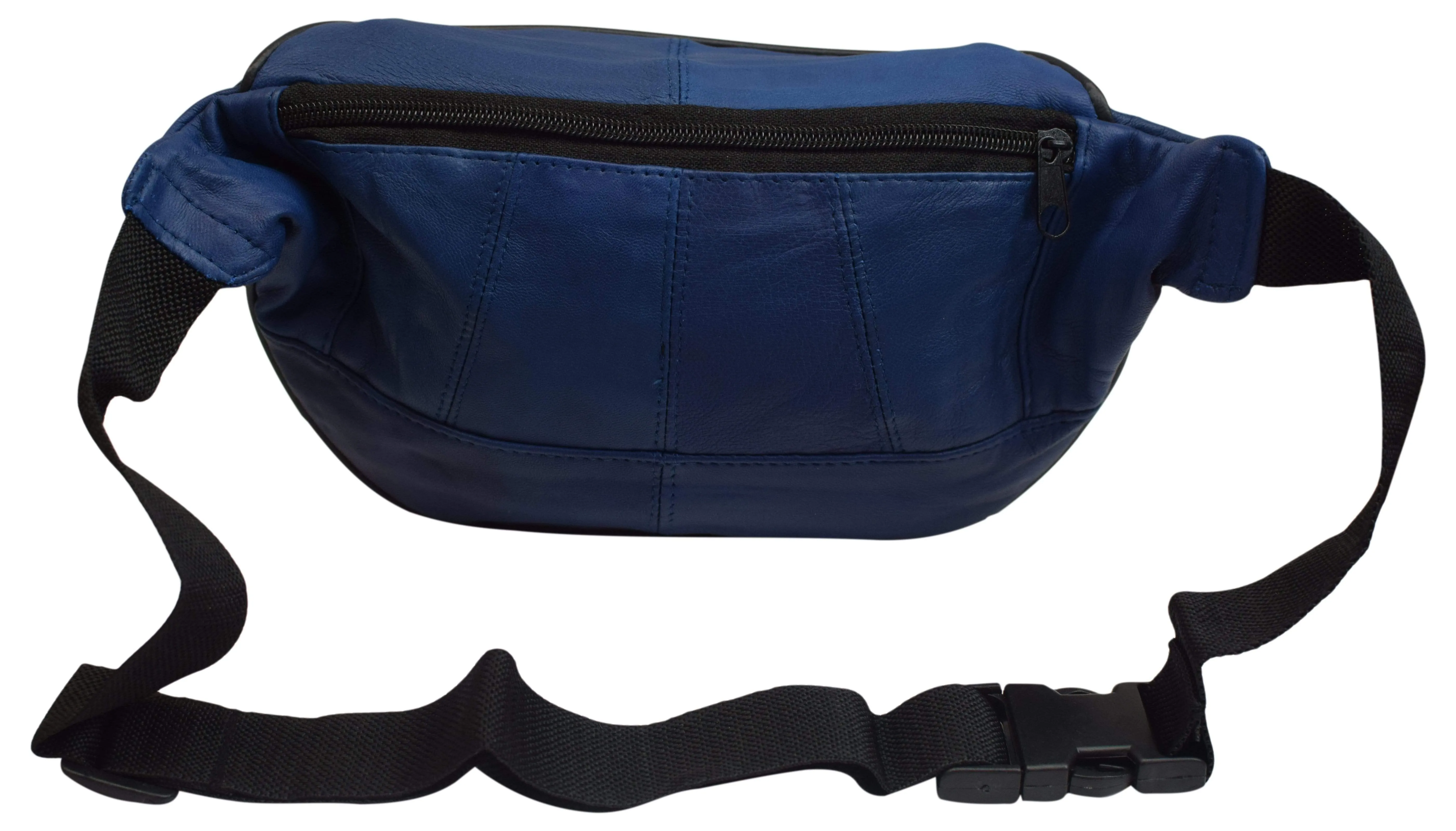 Genuine Leather Waist Fanny Pack Belt Bag Pouch Travel Hip Purse Men Women Many Colors 005C (C)