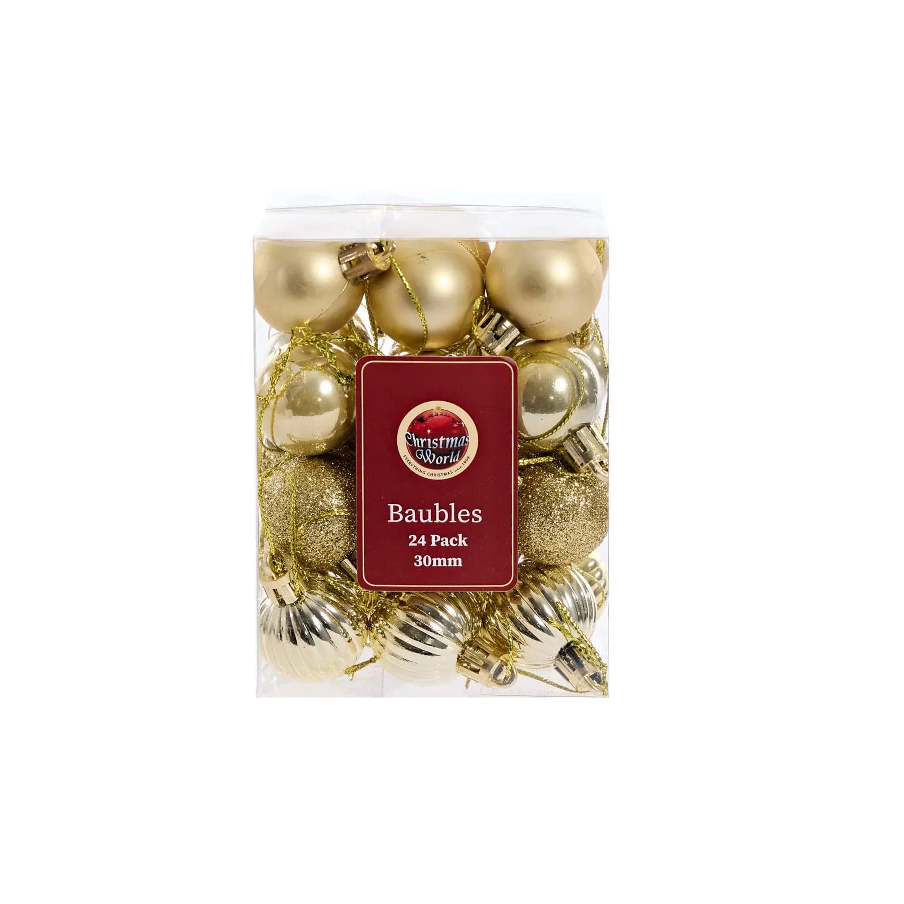 Gold Baubles (3cm)