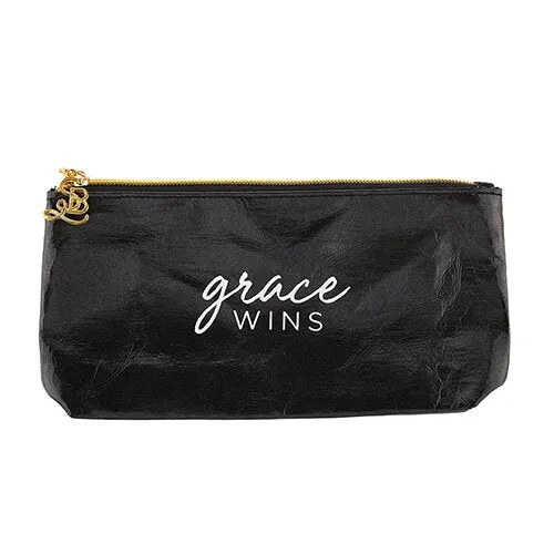 Grace Black Zipper Bag