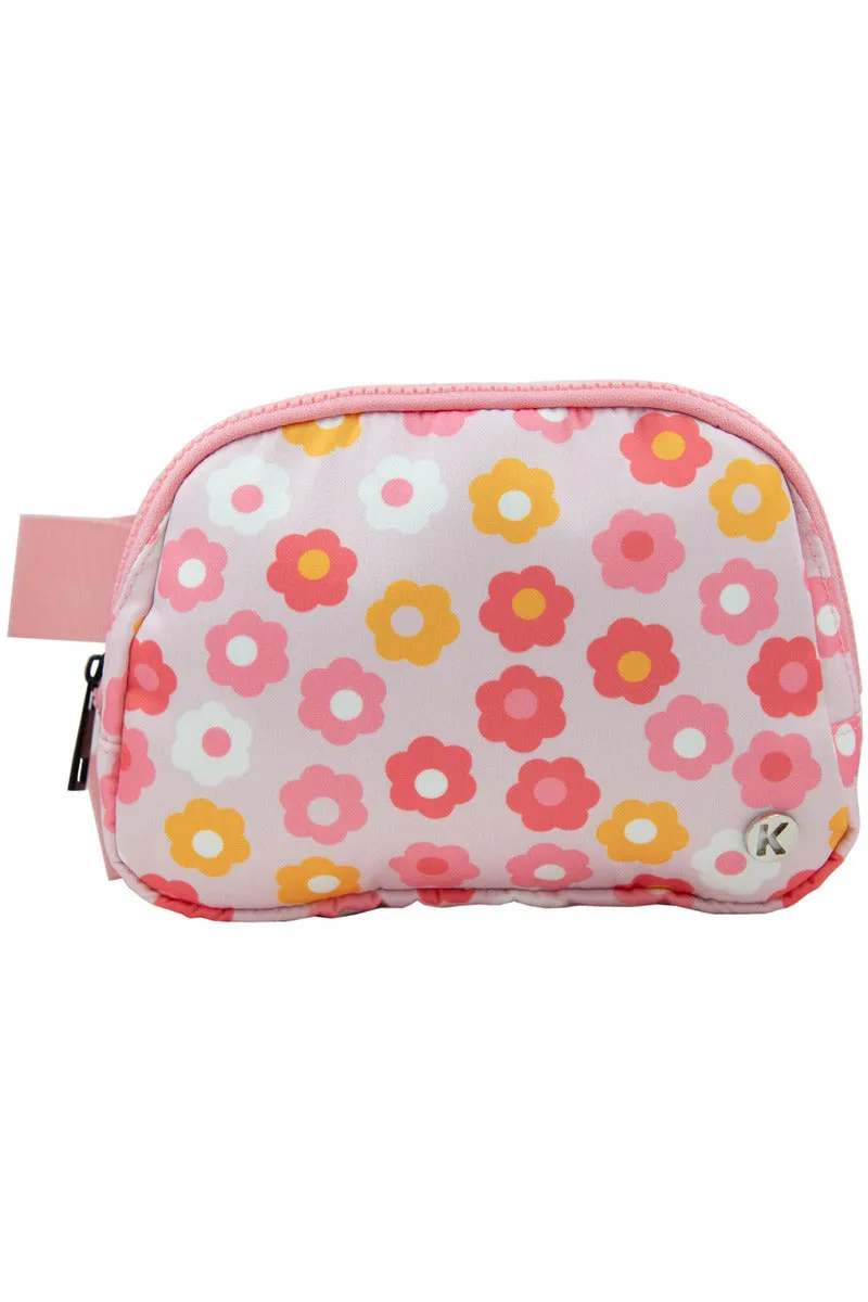 Groovy Flowers Fanny Pack Belt Bag