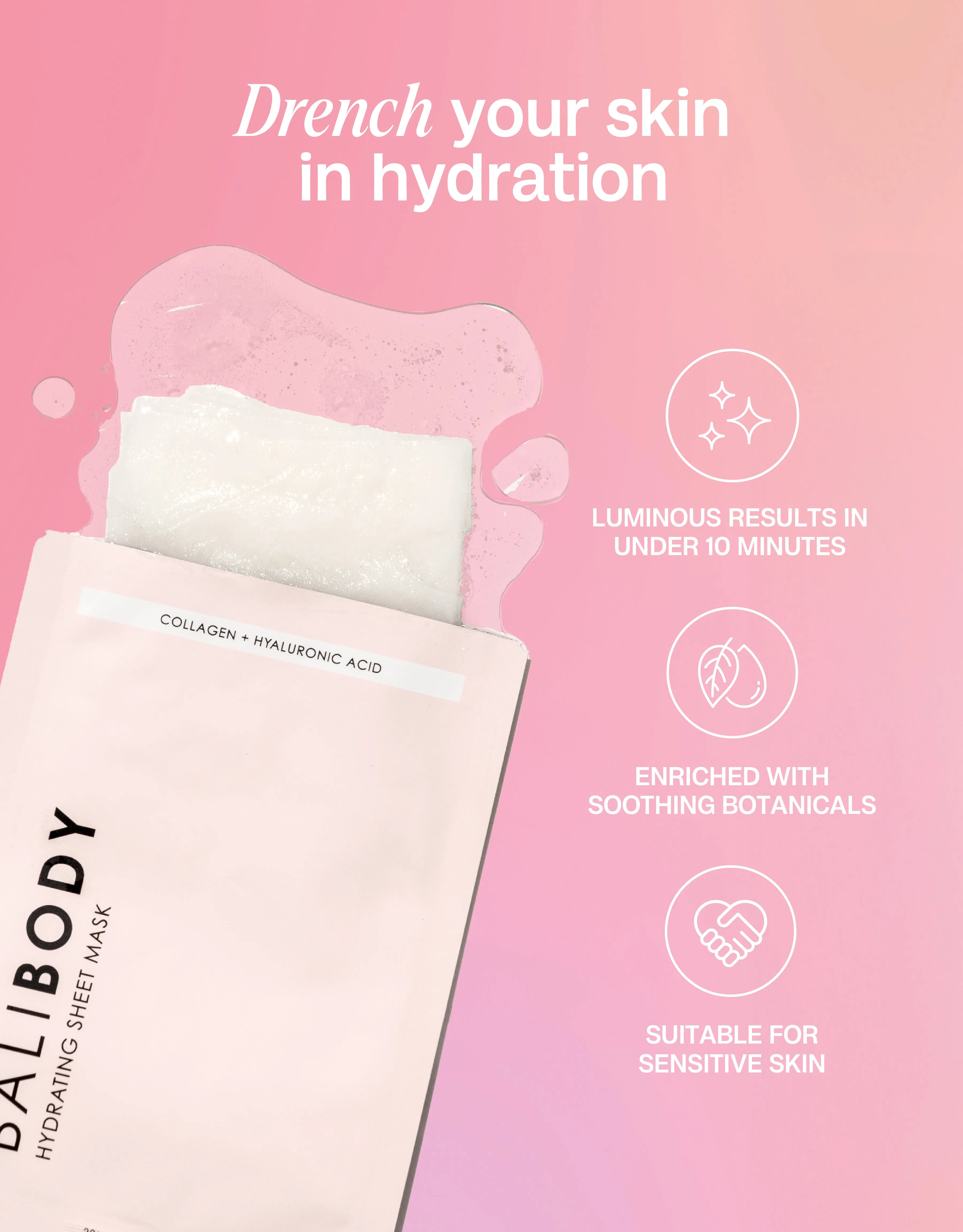 Hydrating Sheet Mask 5 Pack