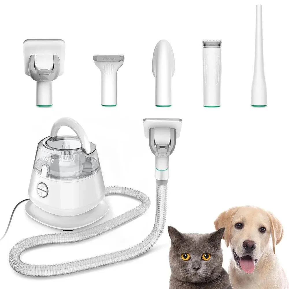 INSE P20 Pet Grooming Kit & Vacuum Suction