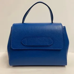 Italian Leather Bag - Royal Blue