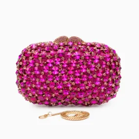 Jessica Rhinestones Clutch Bag