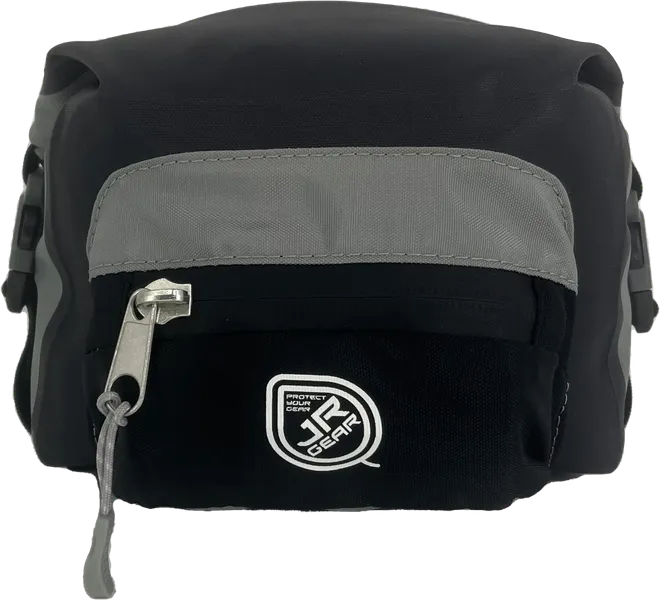 JR Gear Roll Top Waist Bag - Black