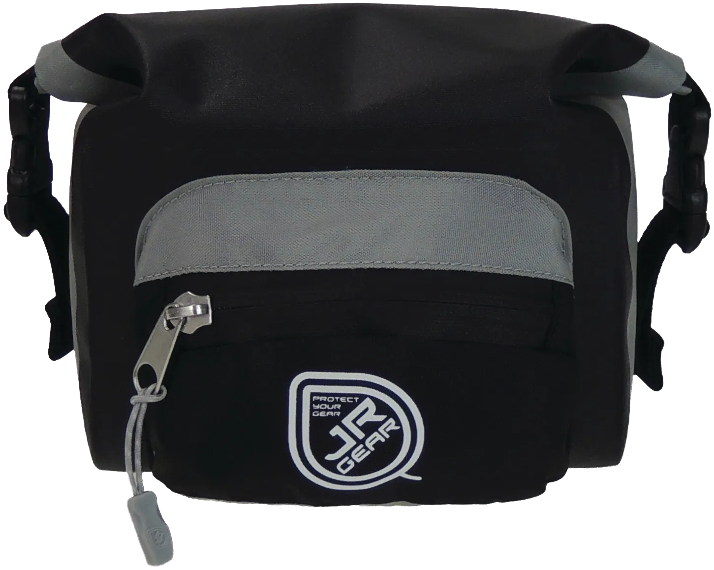 JR Gear Roll Top Waist Bag - Black