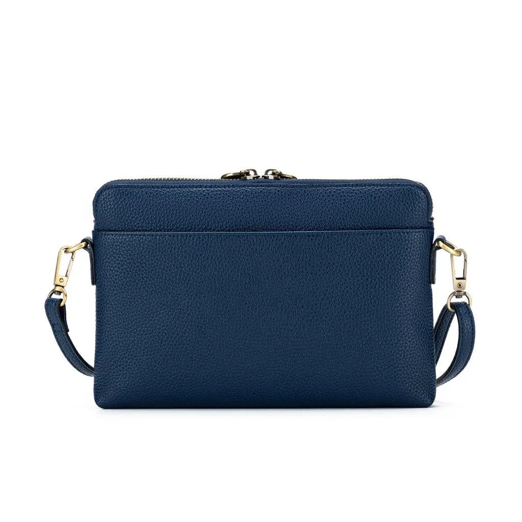 Kiara Navy Crossbody/Clutch