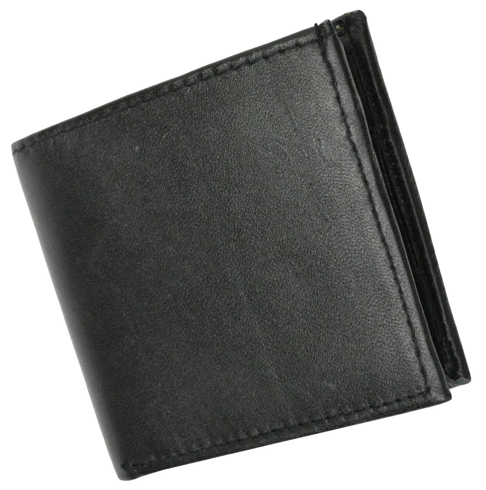 Kid's Leather Bifold Wallet with Coin Pouch and Card Slots 925