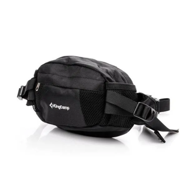 KingCamp Waist Bag Black Kb3283 Coral