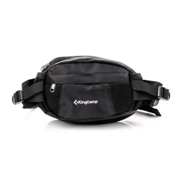 KingCamp Waist Bag Black Kb3283 Coral