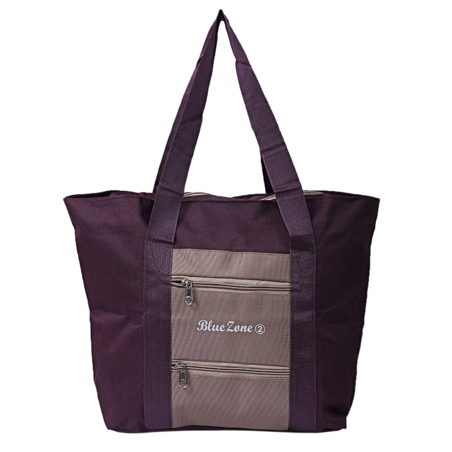 Kuber Industries Rexine 1 Piece Shopping Bag (Brown) -CTKTC6291