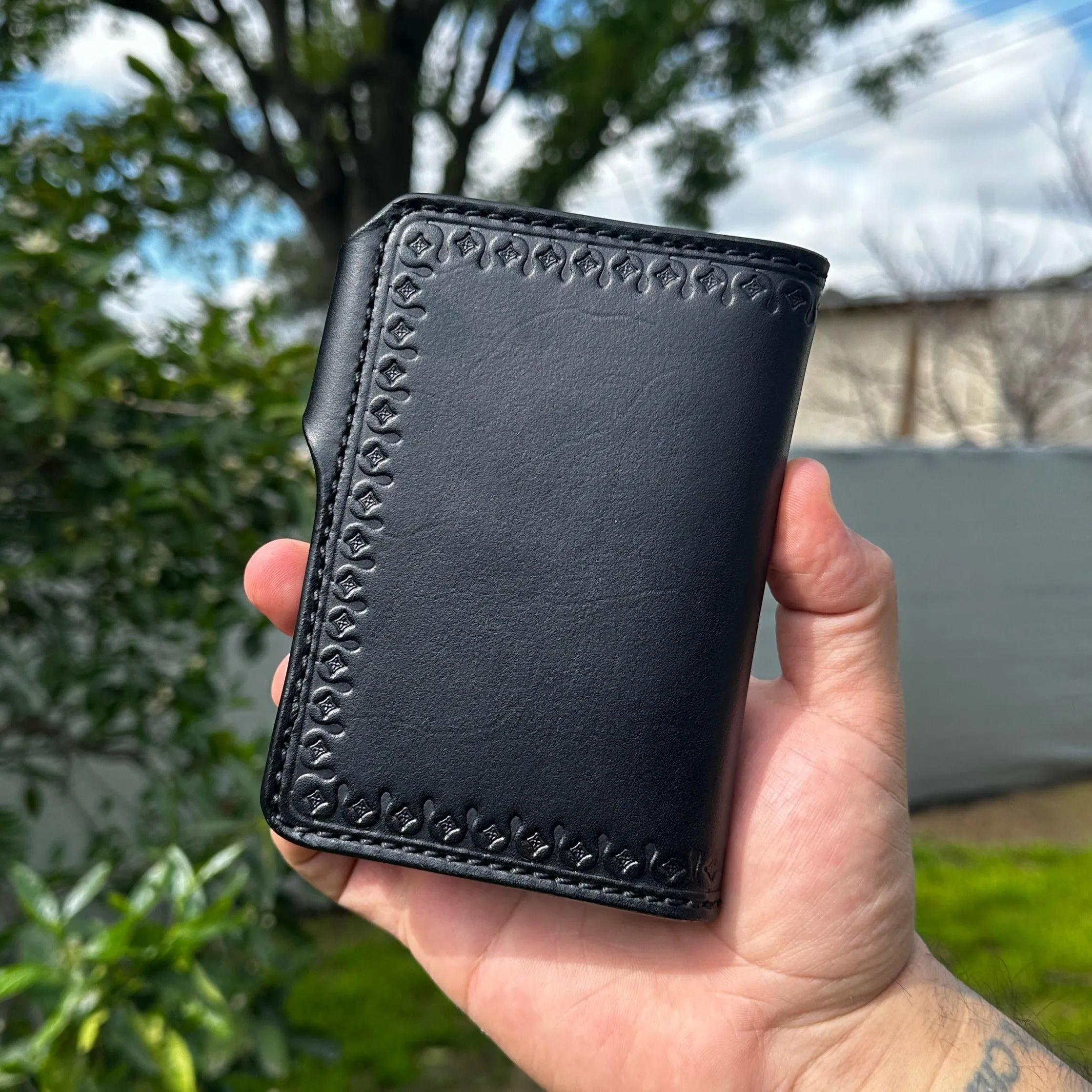 LA Mex Biker/Trucker Medium Wallet