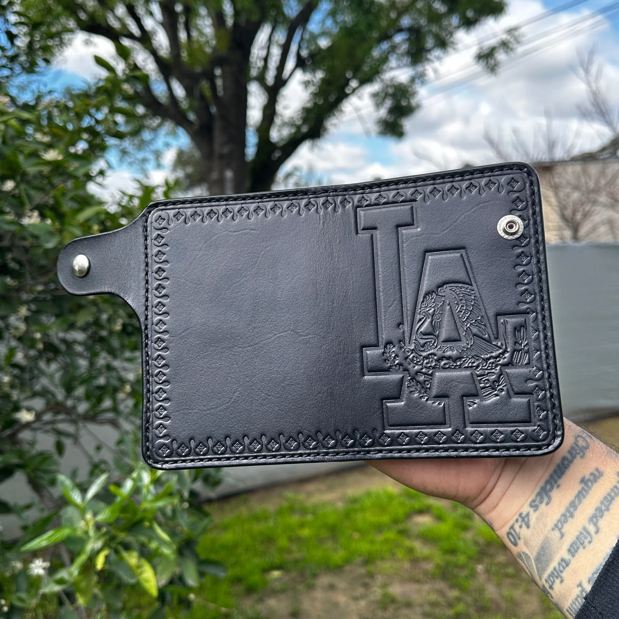 LA Mex Biker/Trucker Medium Wallet