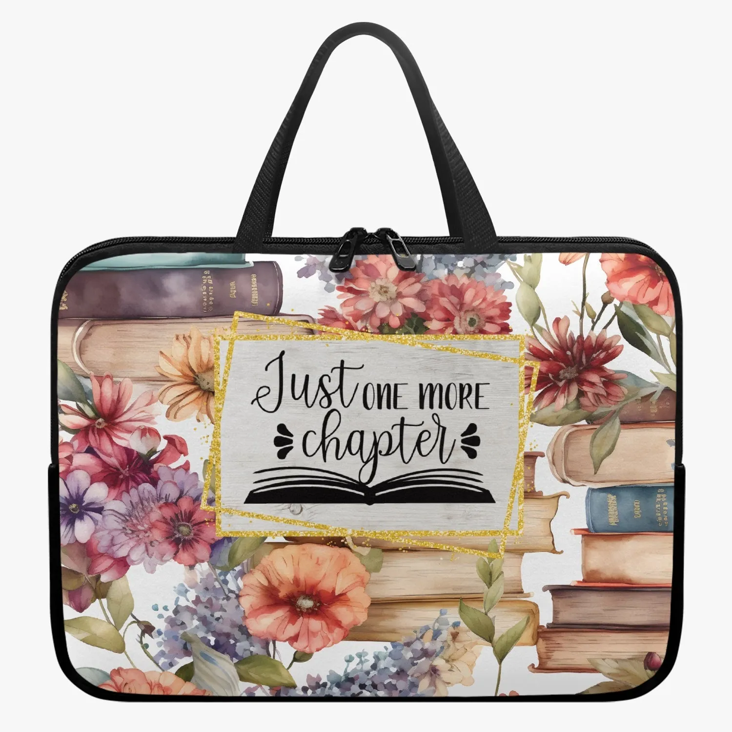 Laptop Sleeve - Books - Just one More Chapter - awd - 503