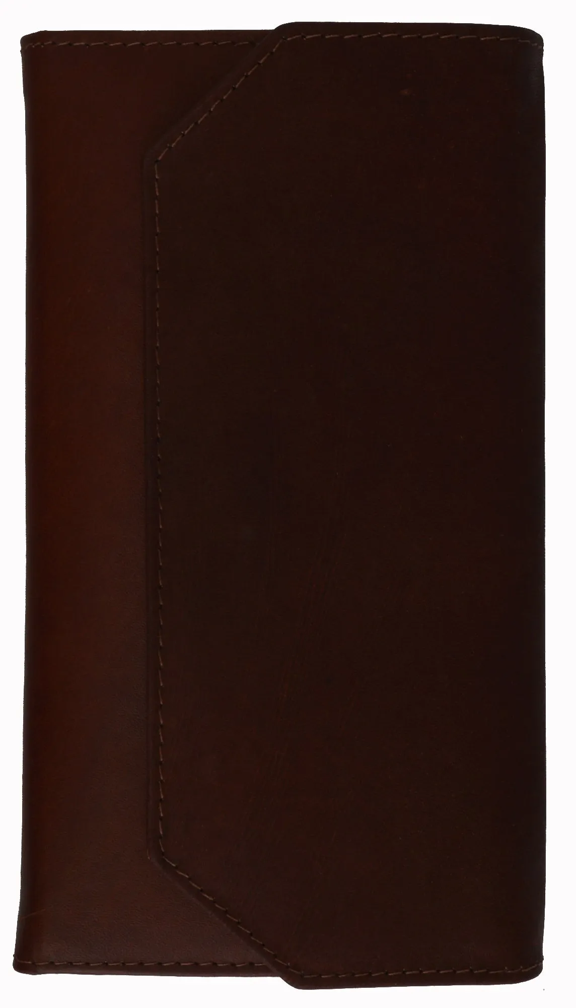 Leather Trifold Wallet For Women With Removable Checkbook Holder