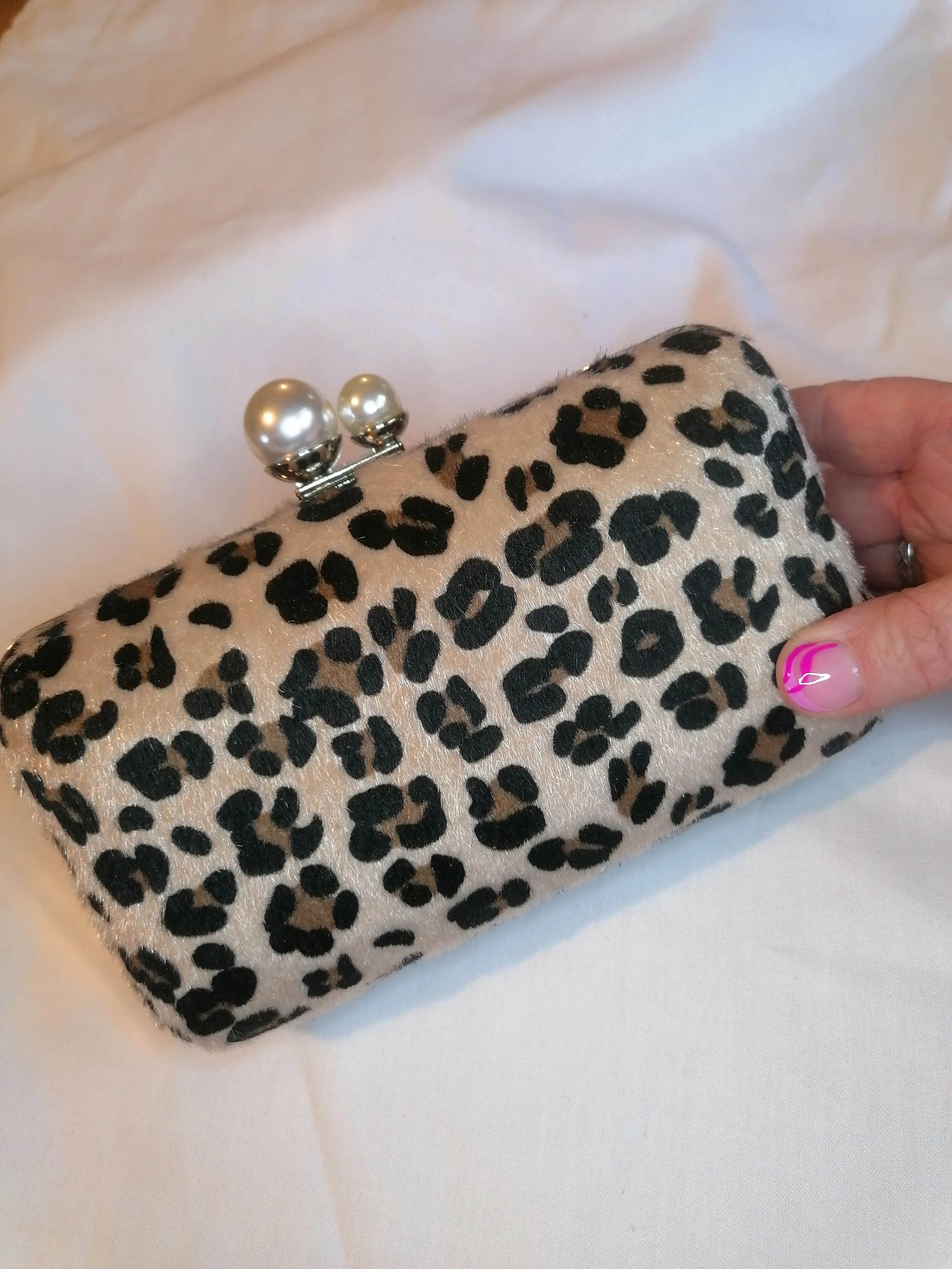 Leopard Clutch Bag