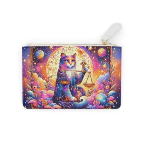 LIbra Cat Lover -  Mini Clutch Bag