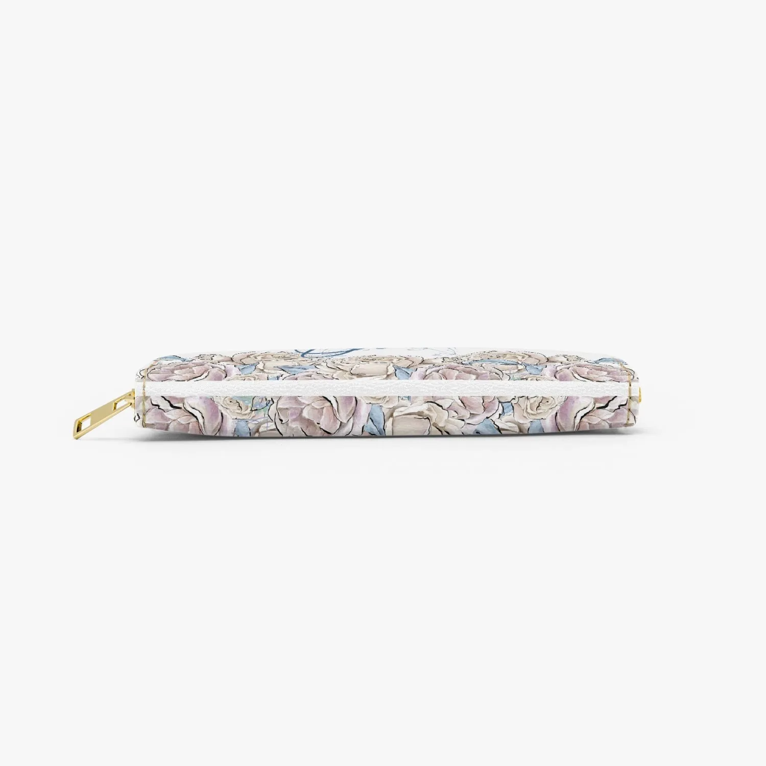 Long Type Zipper Purse - Romance Floral, Peronalised