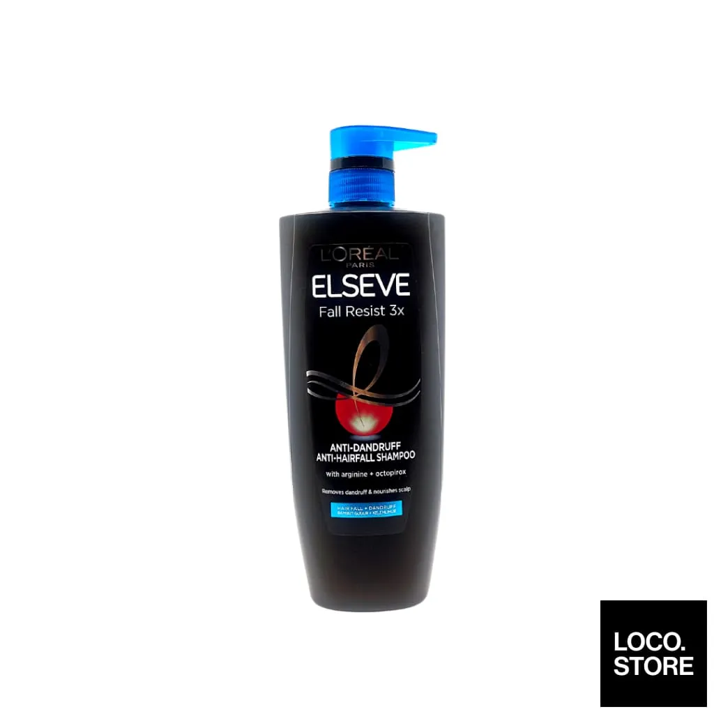 L'Oreal Elseve Fall Resist Anti Dandruff Shampoo 620ml