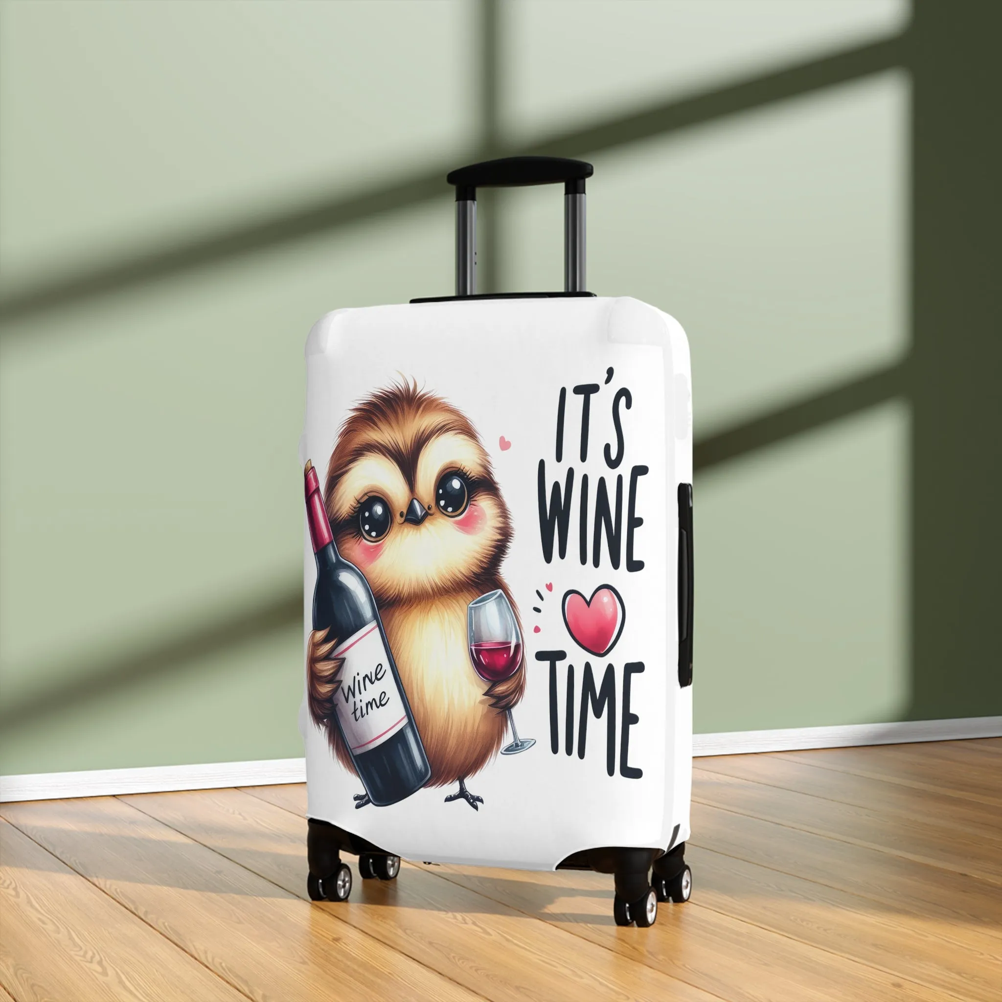 Luggage Cover, Cute Bird, awd-1640