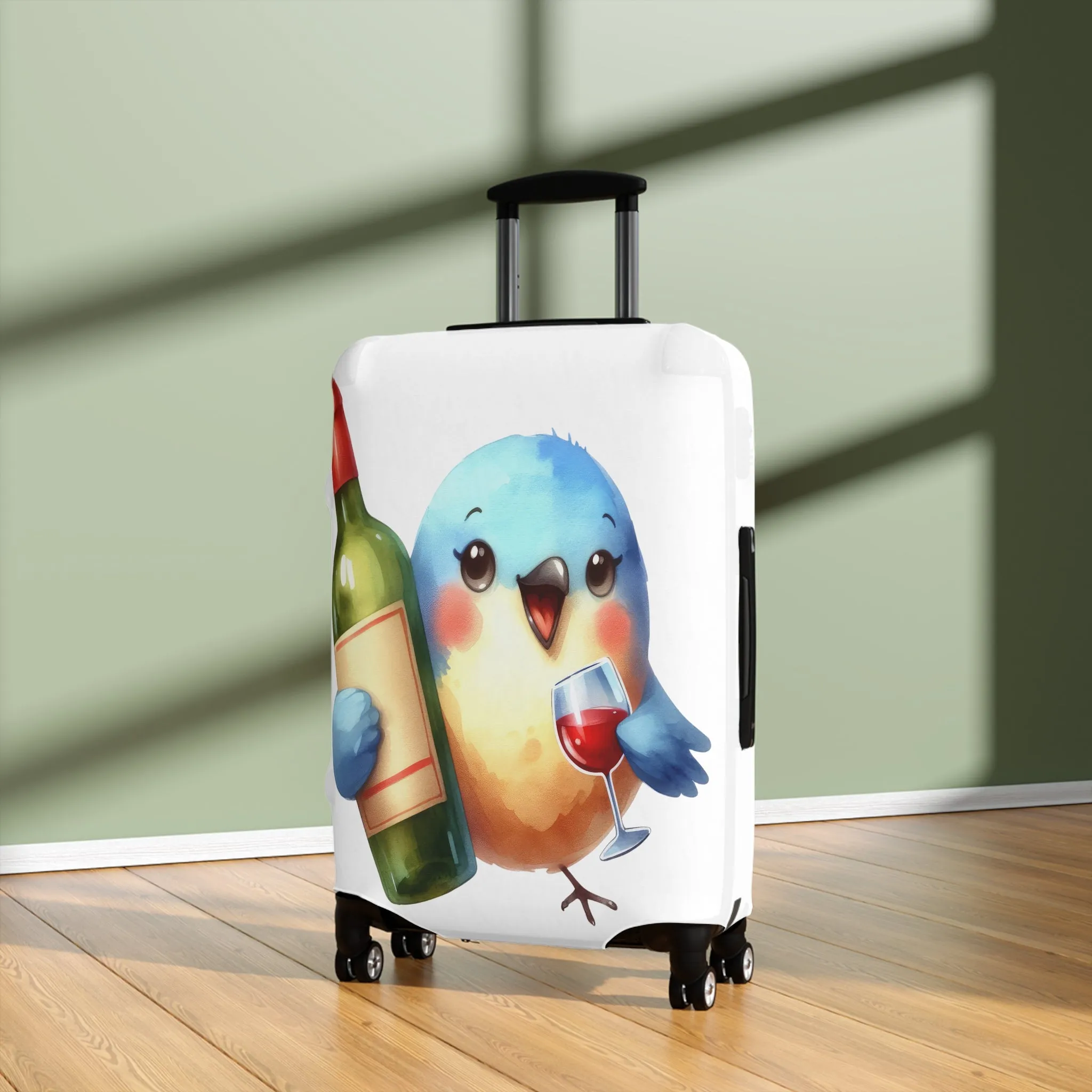 Luggage Cover, Cute Bird, awd-1644