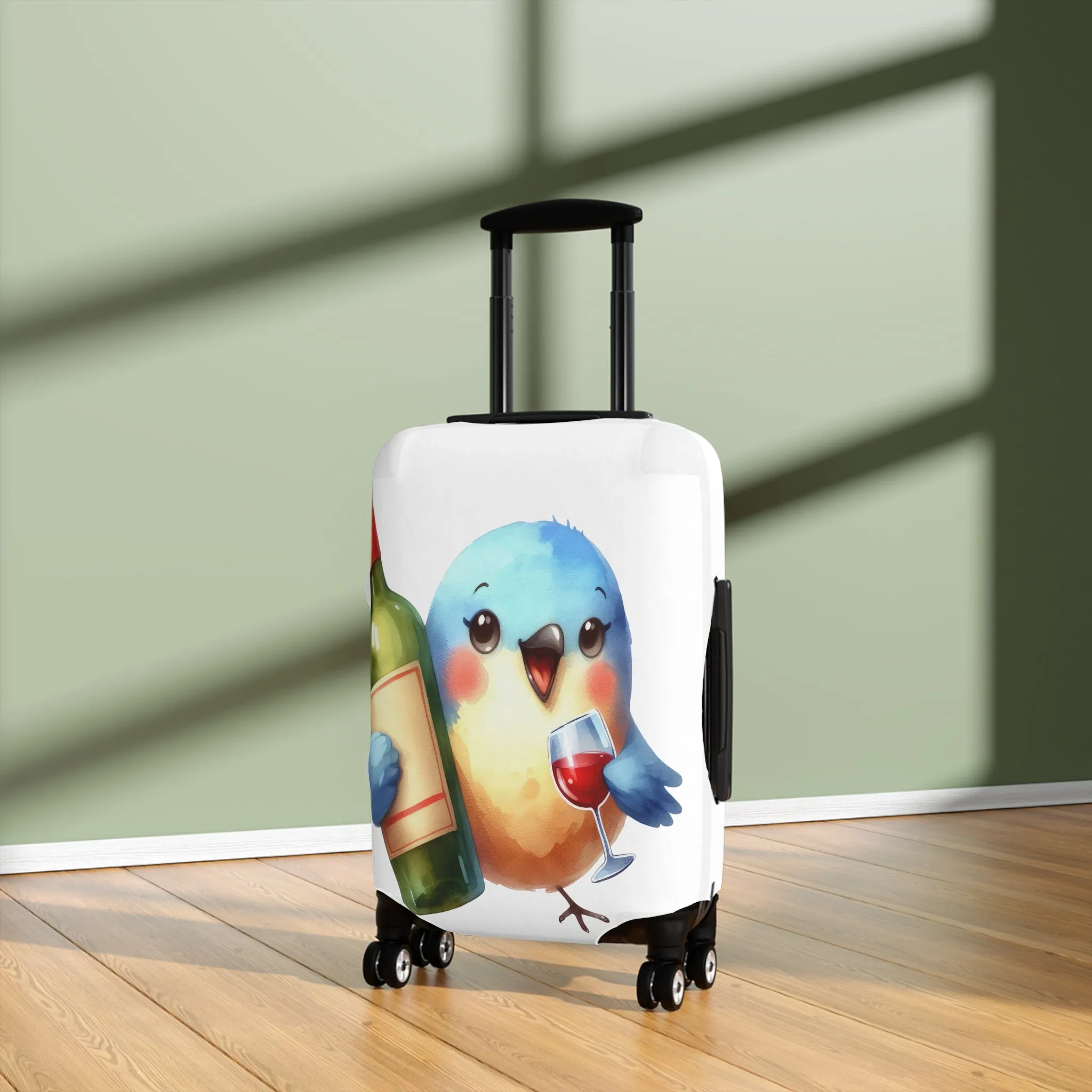 Luggage Cover, Cute Bird, awd-1644