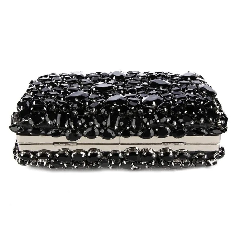 Luxy Moon Beaded Evening Clutch Bags Fashion Clutches