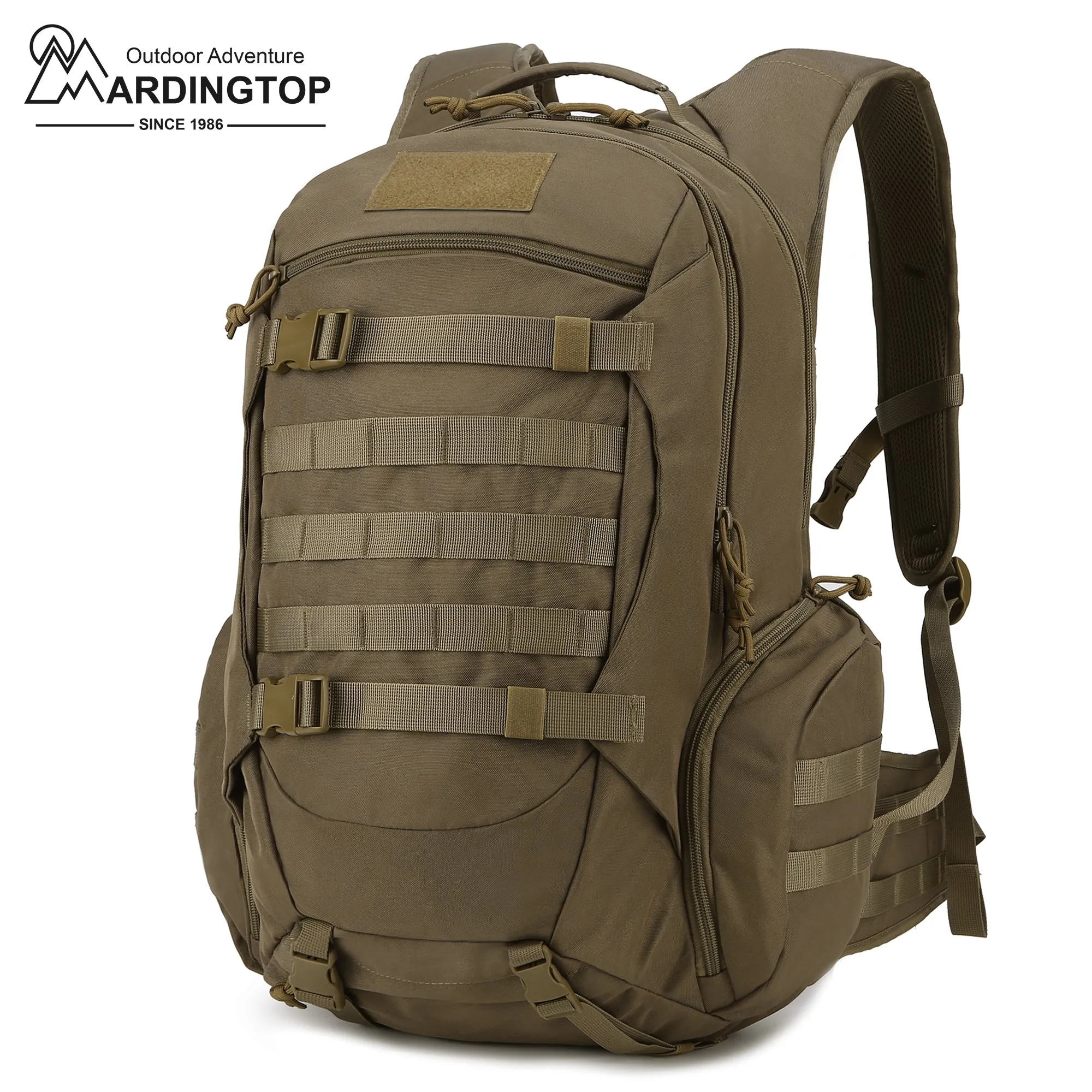 [M5962II] Mardingtop 35L Motorcycle Tactical Backpack with Rain Cover for camping trekking