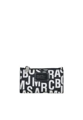 Marc Jacobs Bifold Wallet In Black White 4P4SMP027S02