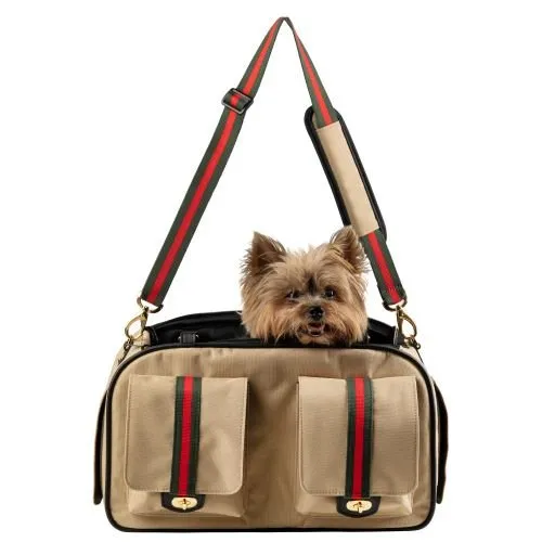 Marlee 2 Khaki with Stripe Carrier