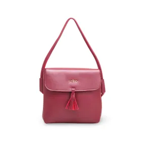 Maroon Formal Shoulder Bag P56018