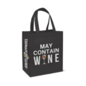 May Contain Wine / Reusable Shopping Bag