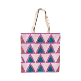 MAYA LIGHT PINK TOTE BAG