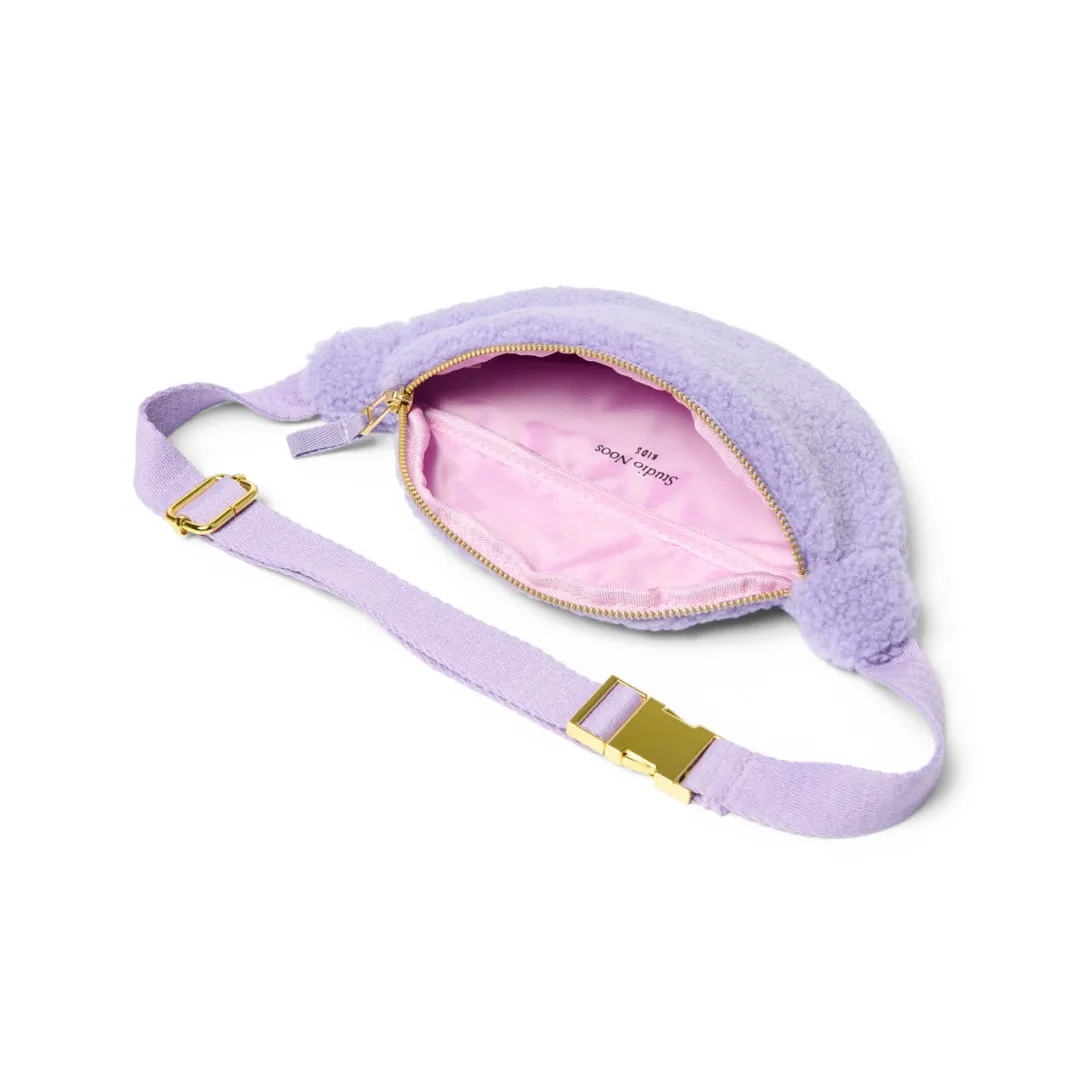 Mini Fanny Pack "Lilac Teddy"