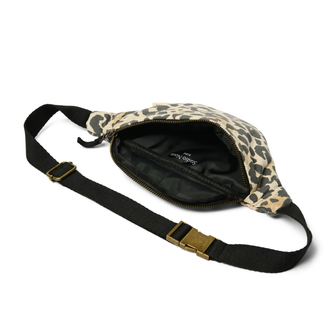 Mini Fanny Pack "Soft Cotton Leopard"