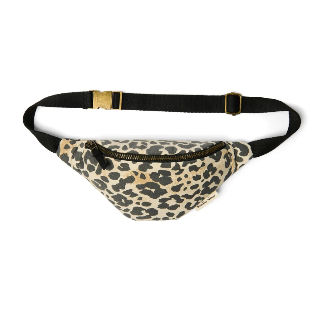 Mini Fanny Pack "Soft Cotton Leopard"