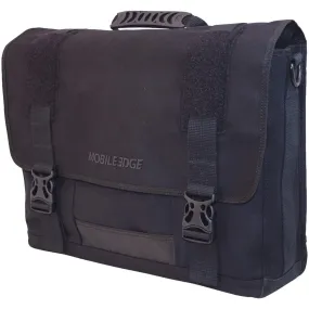 MOBILE EDGE MECME1 17.3 ECO Messenger Bag (Black)