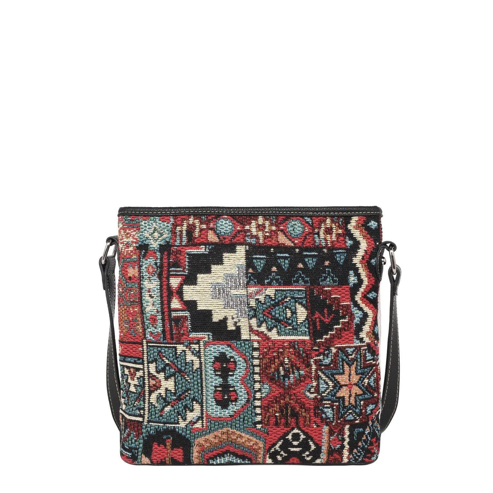 Montana West Western Pattern Print Canvas Crossbody