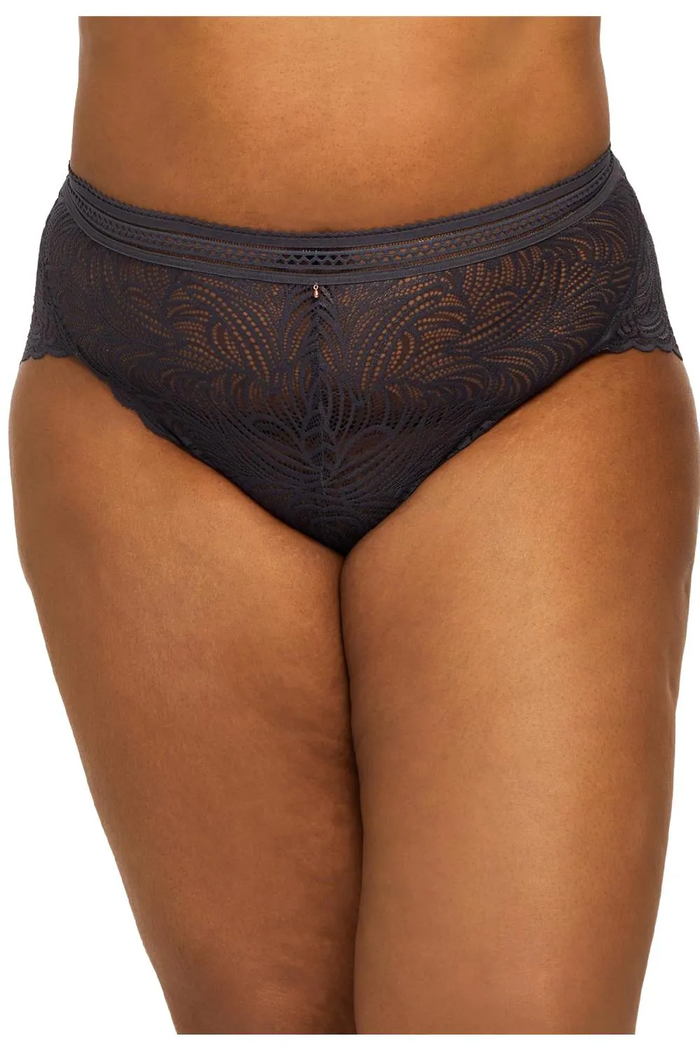 Montelle London fog High Waist Panty, Shadow (9456)