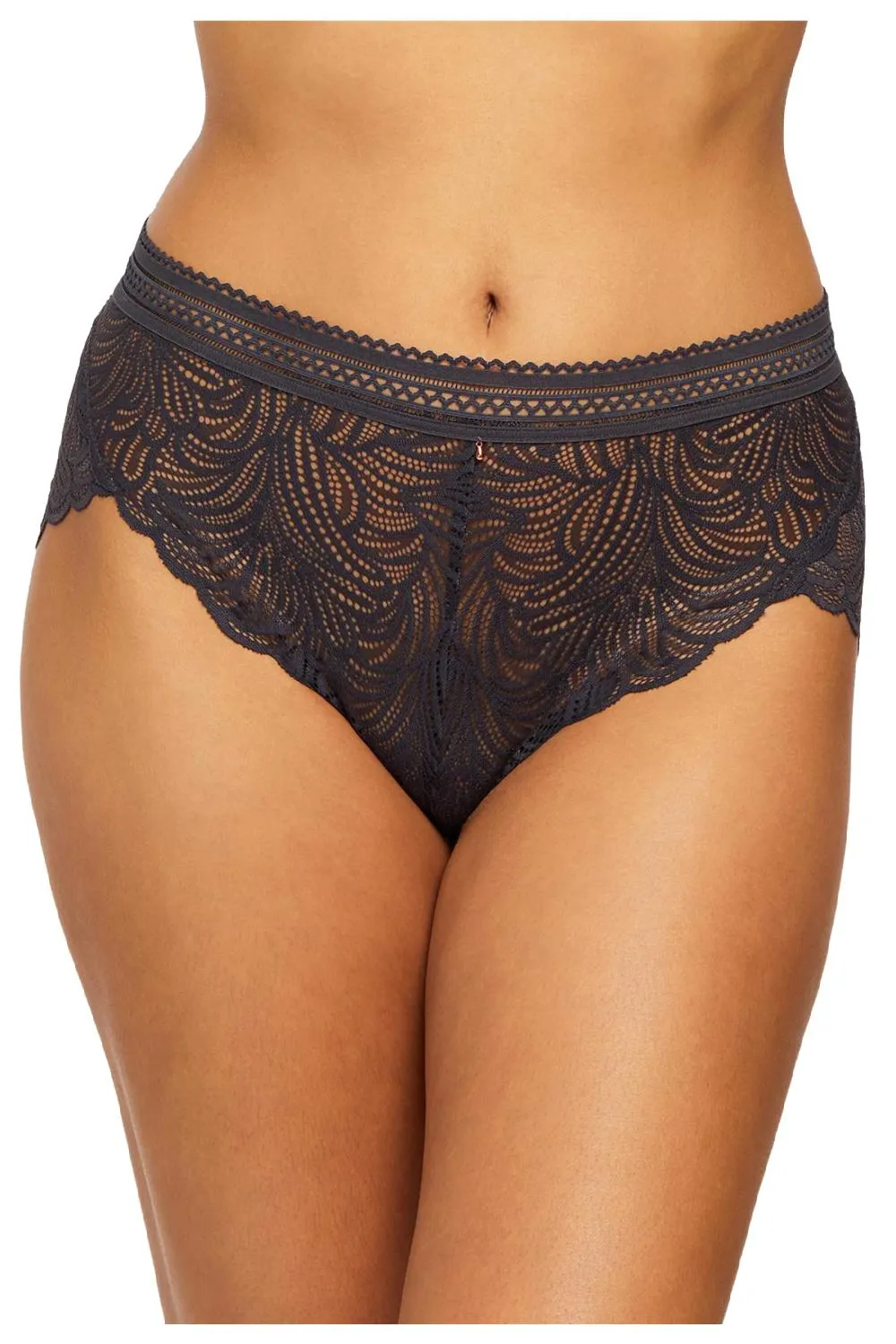 Montelle London fog High Waist Panty, Shadow (9456)