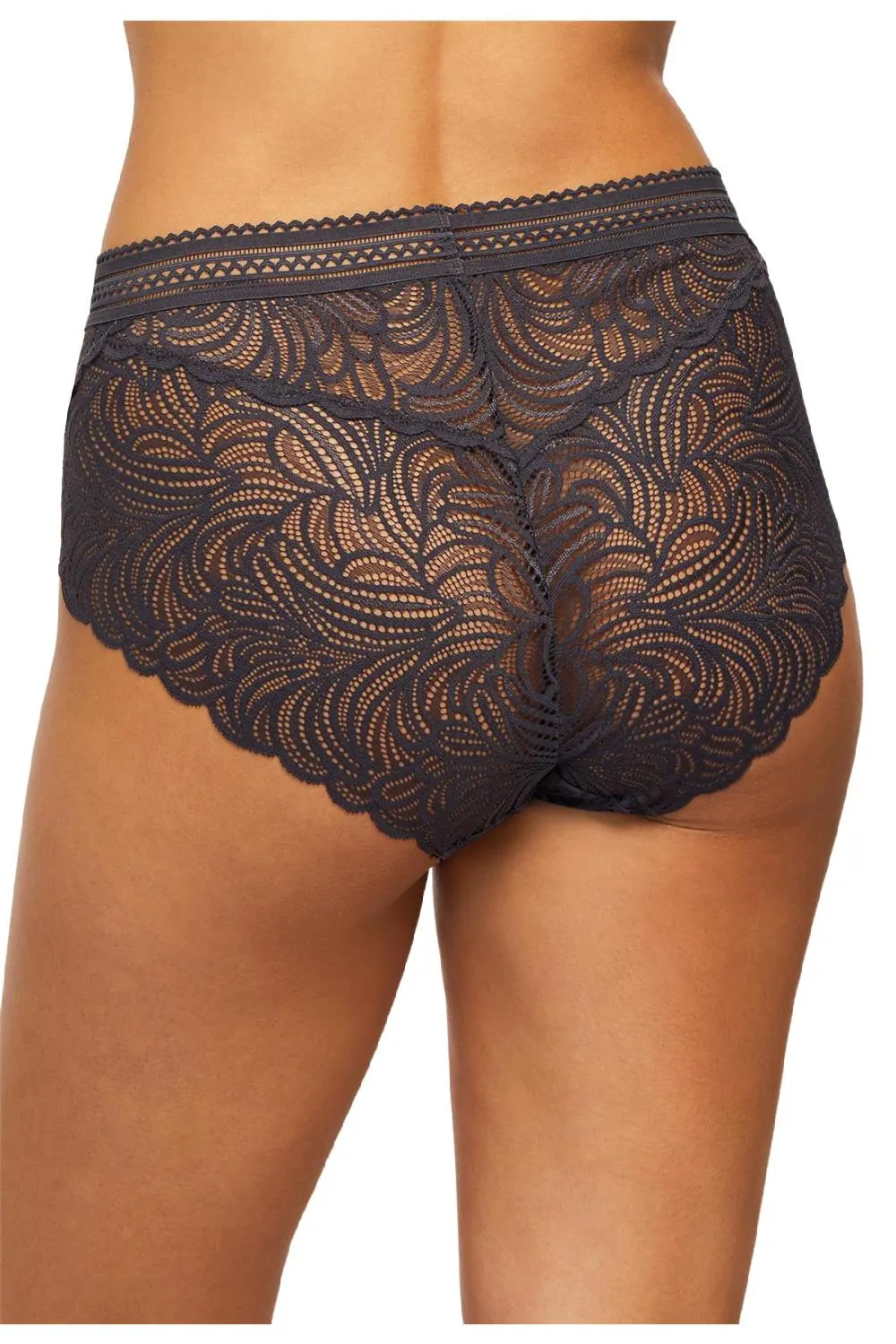 Montelle London fog High Waist Panty, Shadow (9456)