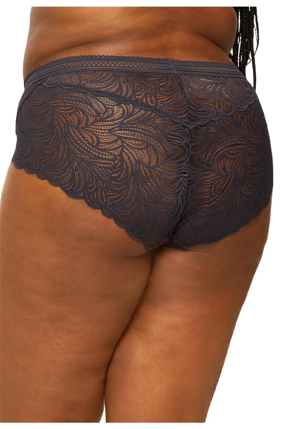 Montelle London fog High Waist Panty, Shadow (9456)