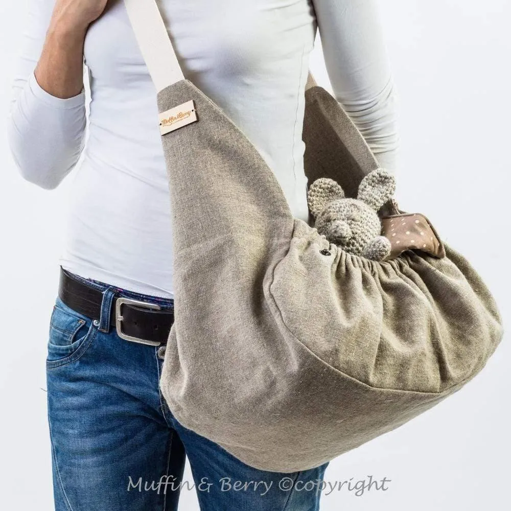 Muffin & Berry Sling Dog Carrier and Pet Travel Bag - Mita