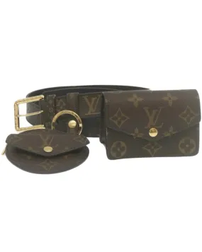 Multi Pocket Monogram Waist Bag