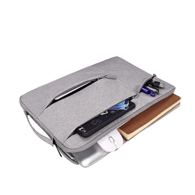 Multifunction High Quality Waterproof Laptop Sleeve Bag-Navy Blue